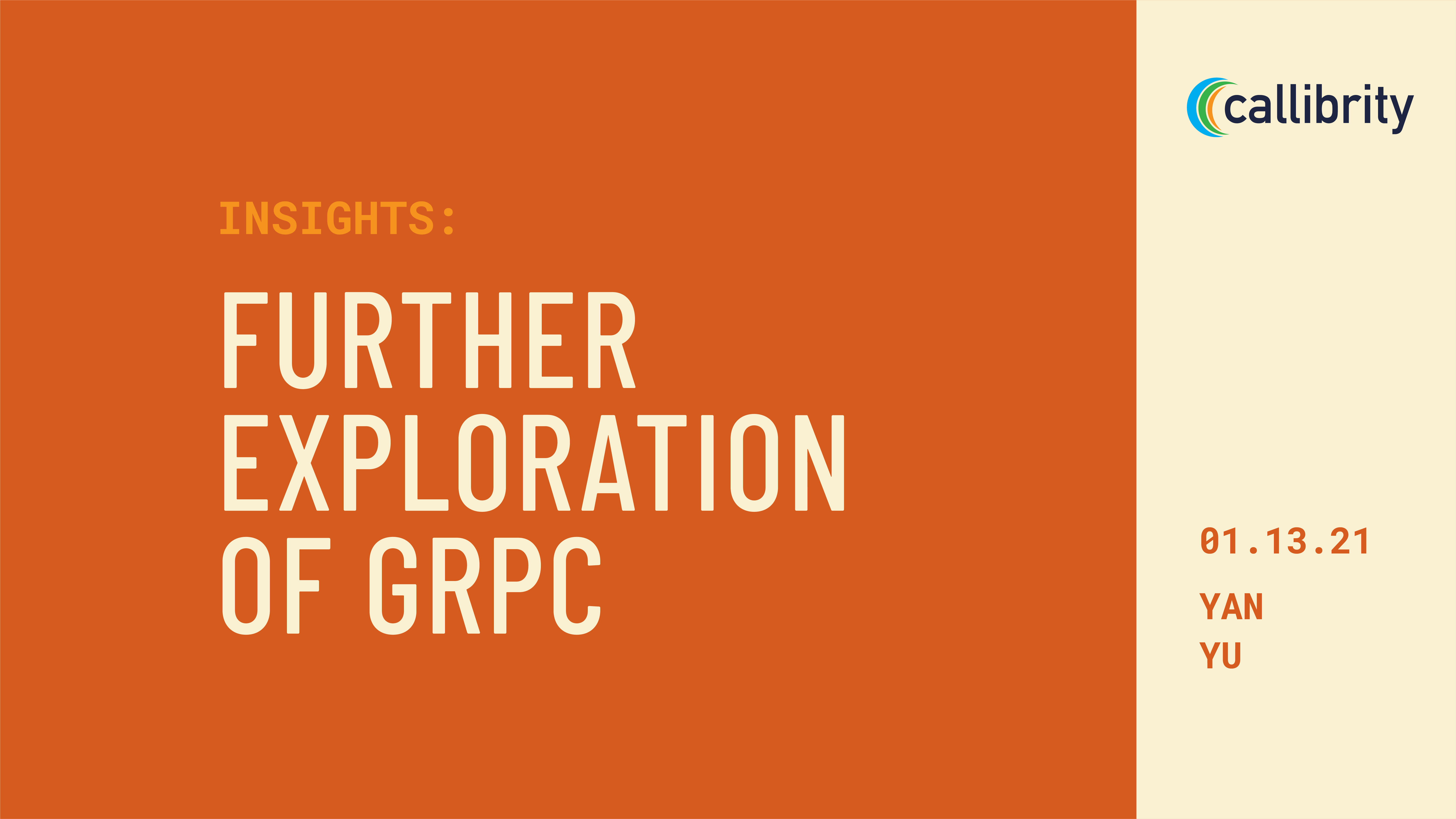 Further Exploration of gRPC